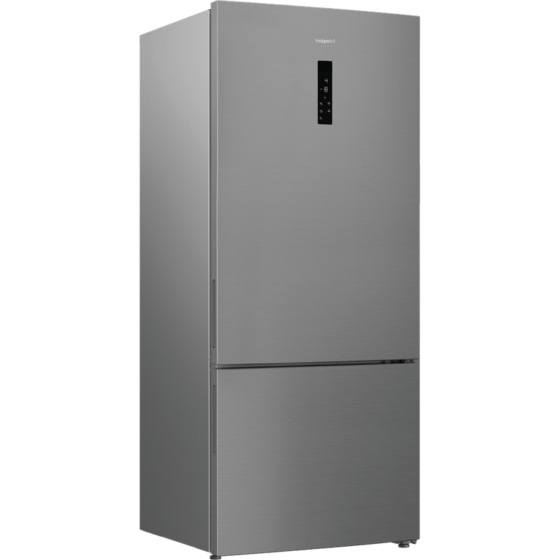 Hotpoint-Combinazione-Frigorifero-Congelatore-A-libera-installazione-HPAK2-6553-XP5E-Pet-Inox-2-porte-Perspective