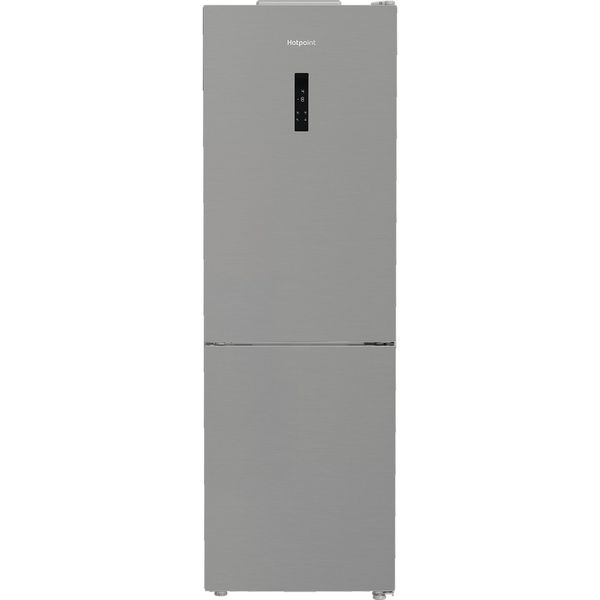 Hotpoint Combinazione Frigorifero/Congelatore A libera installazione HPK 26362 XP4E Argento 2 porte Frontal