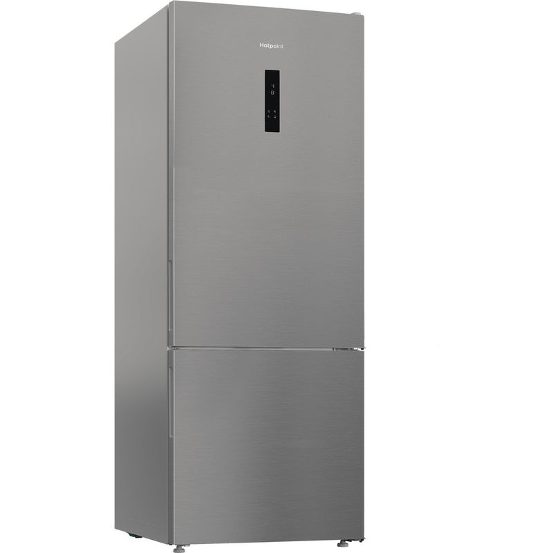Hotpoint-Combinazione-Frigorifero-Congelatore-A-libera-installazione-HPAK2-6472-XP4E-Pet-Inox-2-porte-Perspective