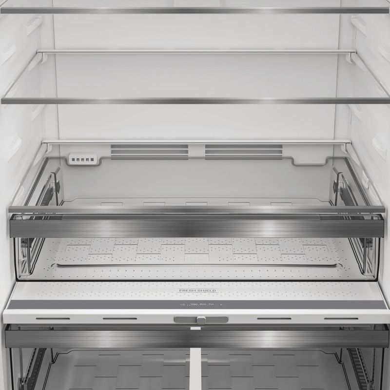 Hotpoint-Combinazione-Frigorifero-Congelatore-A-libera-installazione-HPAD2-6553-XP5E-Pet-Inox-2-porte-Drawer