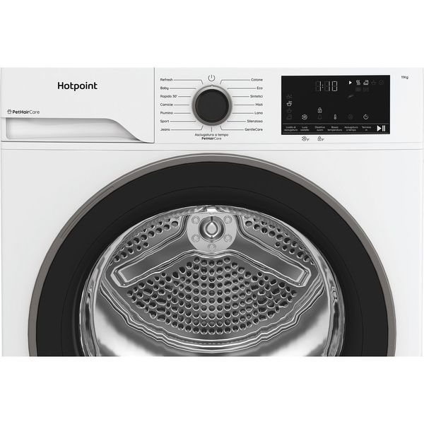 Hotpoint Asciugabiancheria HPT 113D BS IT Bianco Control panel