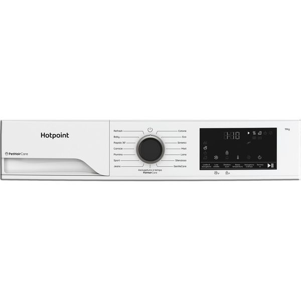 Hotpoint Asciugabiancheria HPT 113D BS IT Bianco Program