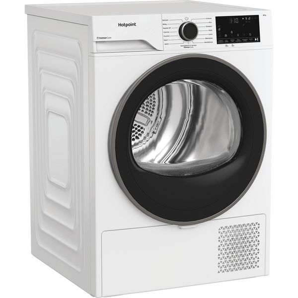 Hotpoint Asciugabiancheria HPT 84D BS IT Bianco Perspective