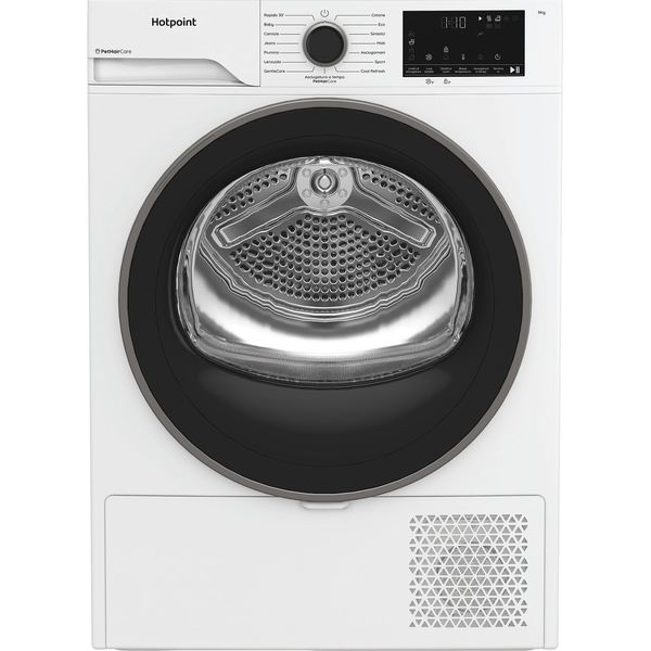 Hotpoint Asciugabiancheria HPT 93D BS IT Bianco Frontal
