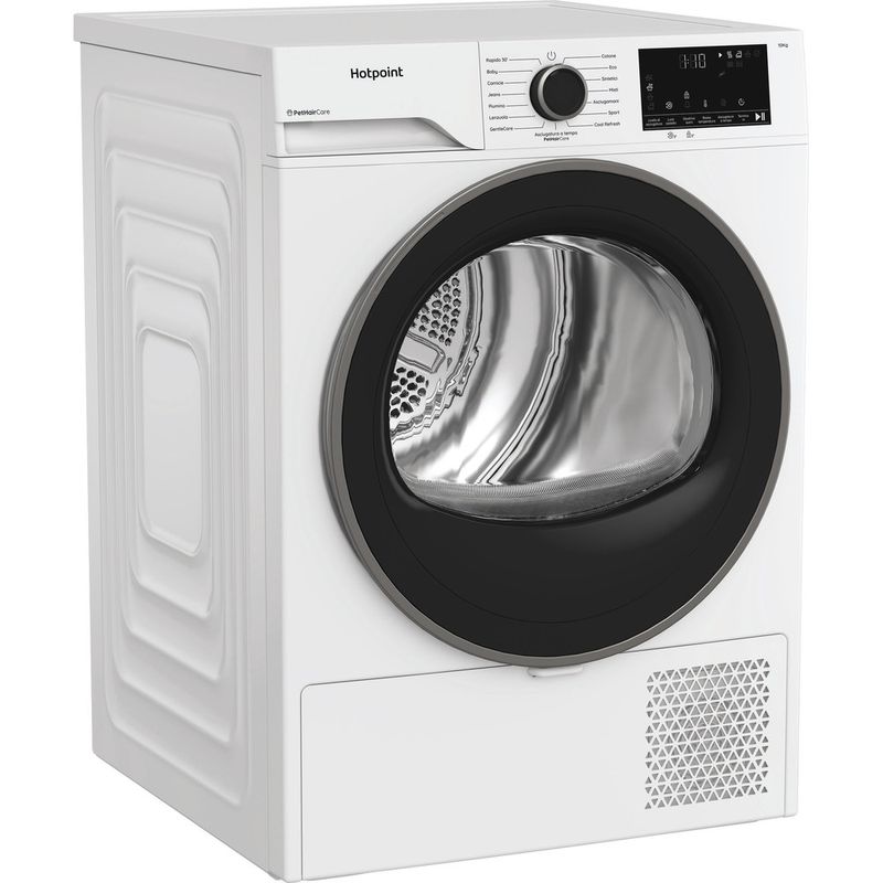 Hotpoint-Asciugabiancheria-HPT-103D-BS-IT-Bianco-Perspective
