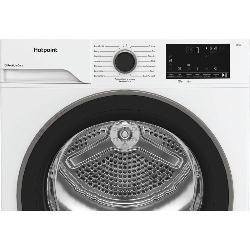 Hotpoint-Asciugabiancheria-HPT-103D-BS-IT-Bianco-Control-panel