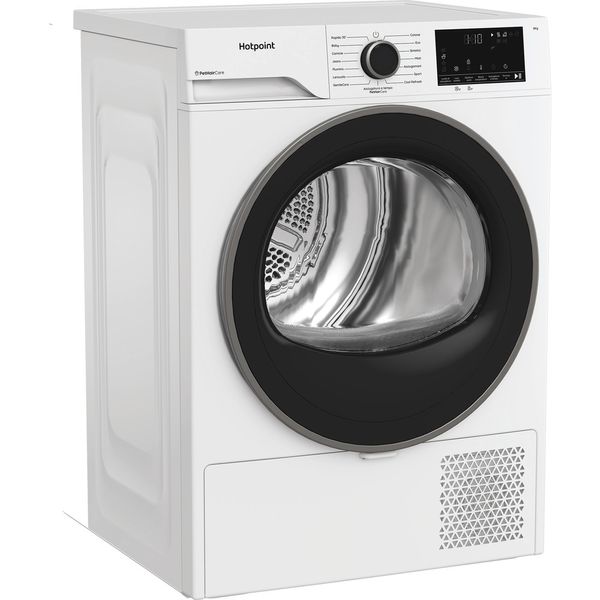 Hotpoint Asciugabiancheria HPT 83D BS IT Bianco Perspective