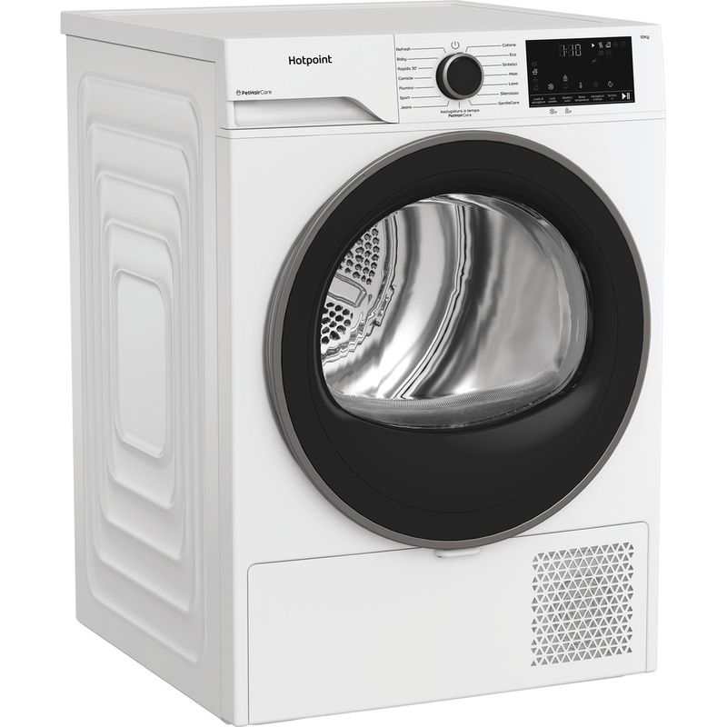 Hotpoint-Asciugabiancheria-HPT-104D-BS-IT-Bianco-Perspective