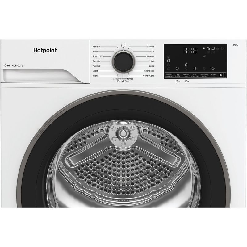 Hotpoint-Asciugabiancheria-HPT-104D-BS-IT-Bianco-Control-panel