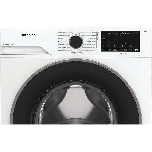 Hotpoint Lavabiancheria A libera installazione HB 103 CARE IT Bianco Carica frontale A Control panel