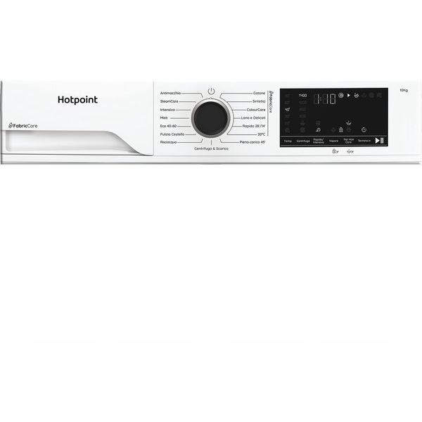 Hotpoint Lavabiancheria A libera installazione HB 103 CARE IT Bianco Carica frontale A Program