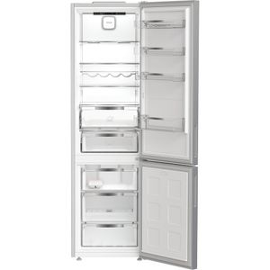 Hotpoint Combinazione Frigorifero/Congelatore A libera installazione HP1K 25402 XP7E Argento 2 porte Frontal open