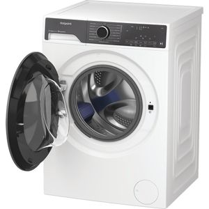Hotpoint Lavabiancheria A libera installazione HB 93B CARE IT Nero Carica frontale A Perspective open