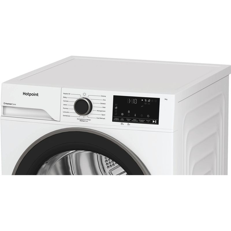 Hotpoint Asciugabiancheria C HD 92M WBS IT Bianco Lifestyle control panel
