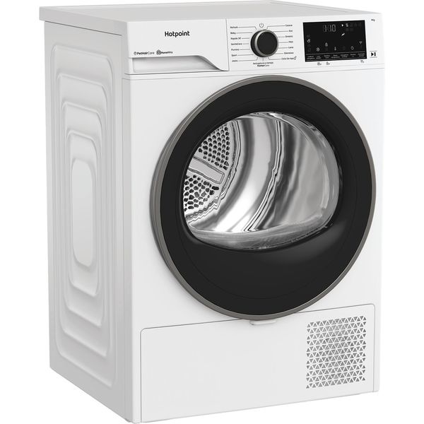 Hotpoint Asciugabiancheria HPT 95D BS IT Bianco Perspective