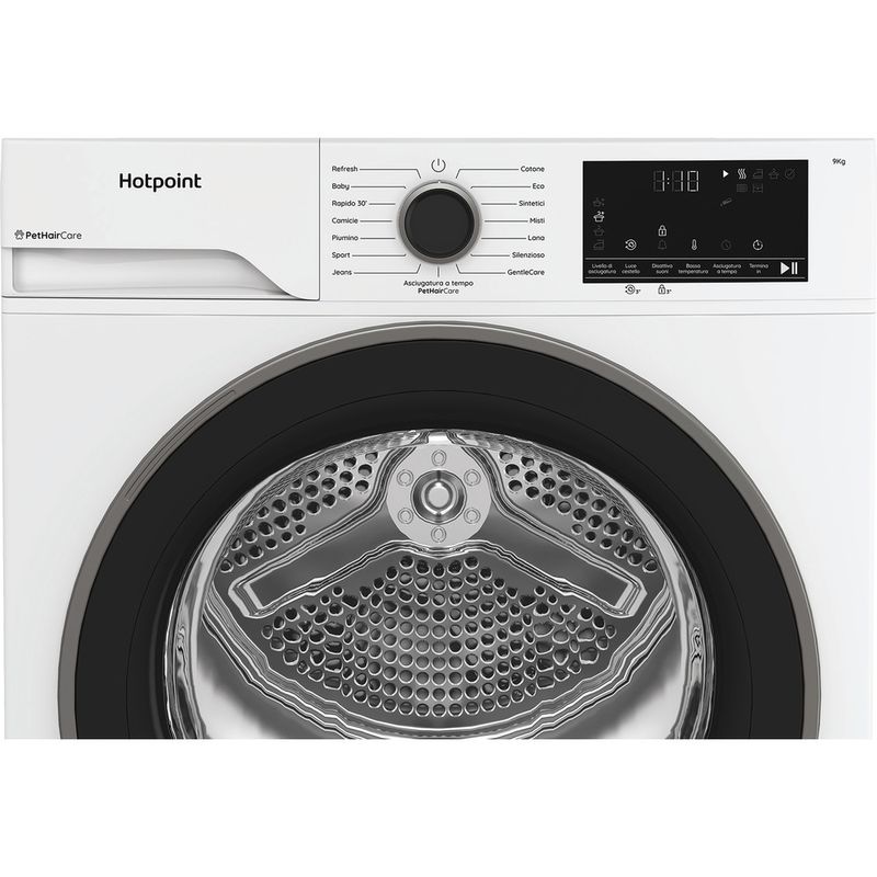 Hotpoint-Asciugabiancheria-HPT-94D-BS-IT-Bianco-Control-panel