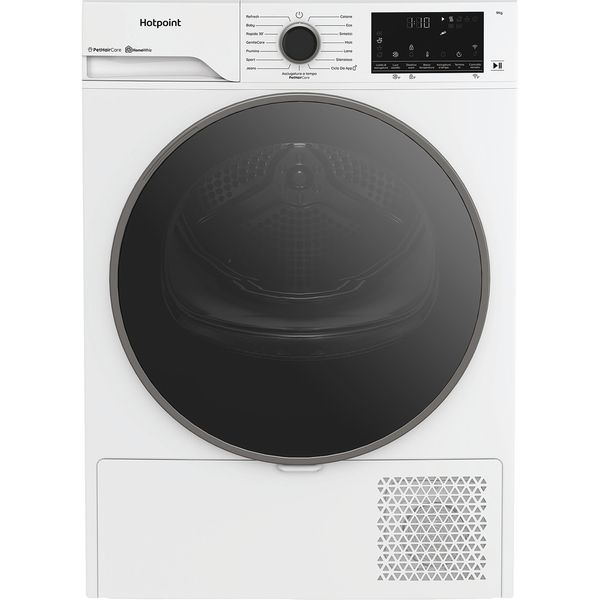 Hotpoint Asciugabiancheria HPT 96D BS IT Bianco Frontal