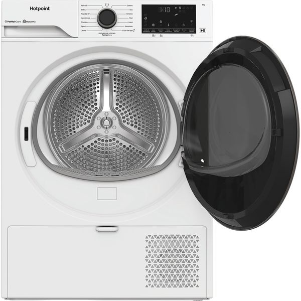 Hotpoint Asciugabiancheria HPT 96D BS IT Bianco Frontal open