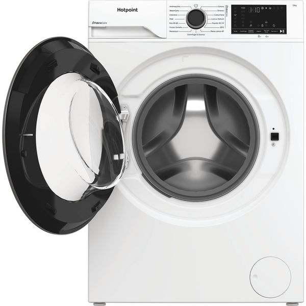 Hotpoint Lavabiancheria A libera installazione HB 123 CARE IT Bianco Carica frontale A Frontal open