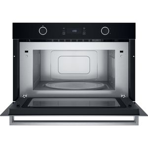 Hotpoint_Ariston Microonde Da incasso HAMD74UX Inox Elettronico 31 Microonde + grill 1000 Frontal open
