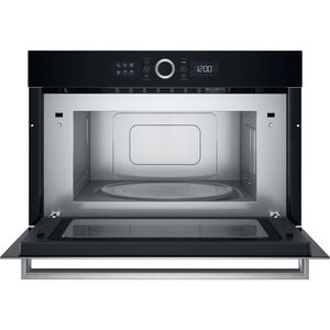 Hotpoint_Ariston-Microonde-Da-incasso-HAMD54MX-Inox-Elettronico-31-Microonde---grill-1000-Frontal-open