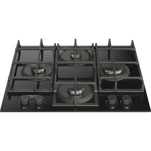 Hotpoint_Ariston-Piano-cottura-HAGS-61F-BK-1-Nero-GAS-Frontal-top-down