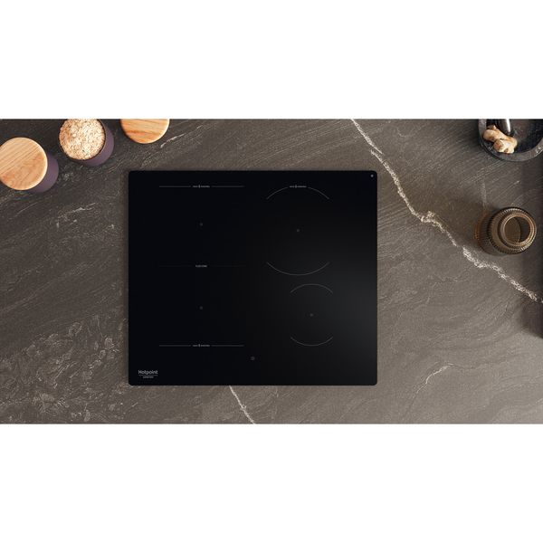 Hotpoint_Ariston-Piano-cottura-HTX6014DNF-Nero-Induction-vitroceramic-Lifestyle-frontal