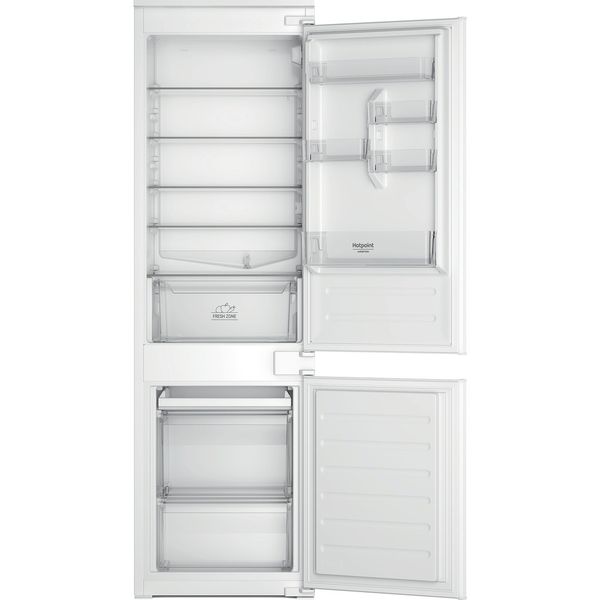 Hotpoint_Ariston-Combinazione-Frigorifero-Congelatore-Da-incasso-HAC18D031A1-Bianco-2-porte-Frontal-open