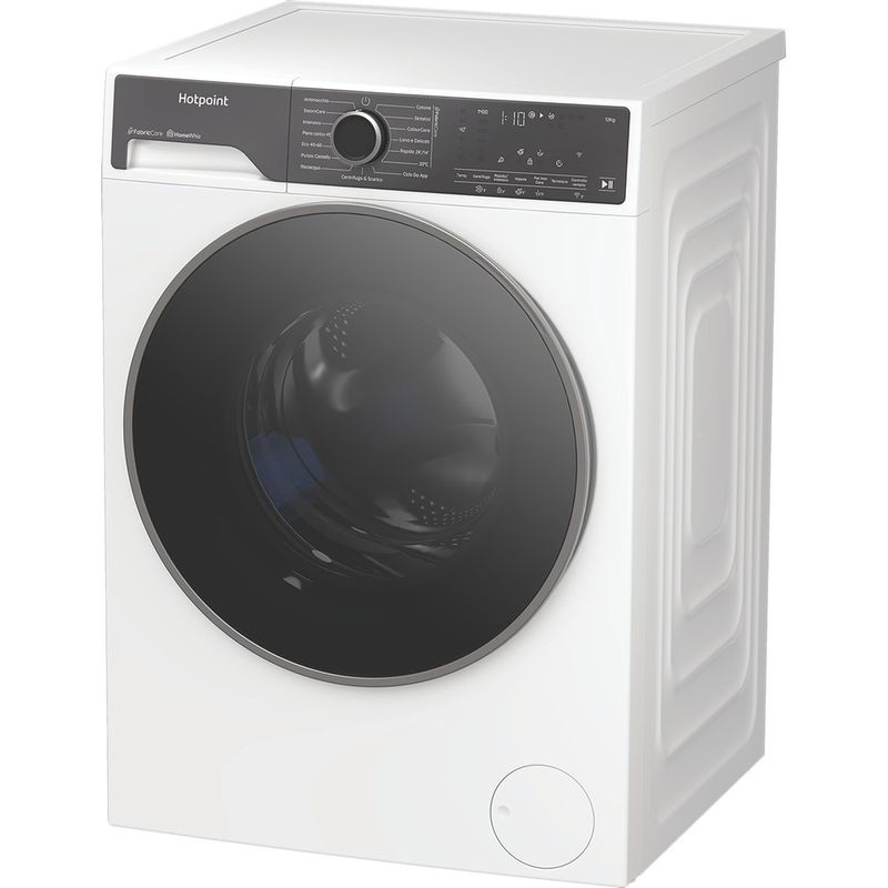 Hotpoint-Lavabiancheria-Libera-installazione-HP-124-CARE-IT-Bianco-Carica-frontale-A-Perspective