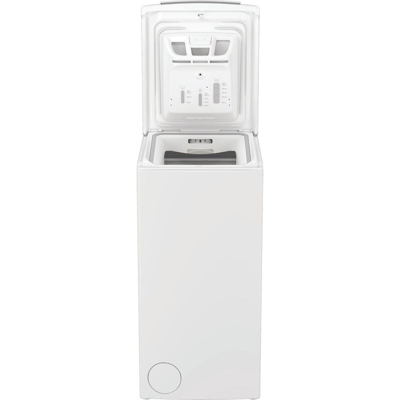 Hotpoint Lavabiancheria Libera installazione HTLCARE 66W IT Bianco Carica dall'altro A Frontal open