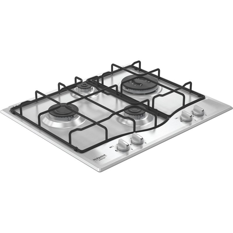 Hotpoint_Ariston Piano cottura PCN R643N T/IX/HA Inox GAS Perspective