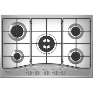 Hotpoint_Ariston Piano cottura PCN R753N T/IX/HA Inox GAS Frontal top down