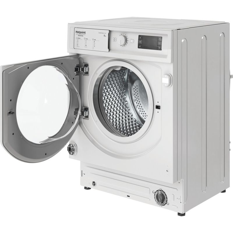 Hotpoint_Ariston Lavabiancheria Da incasso BI WMHG 8146 EU Bianco Carica frontale A Perspective open