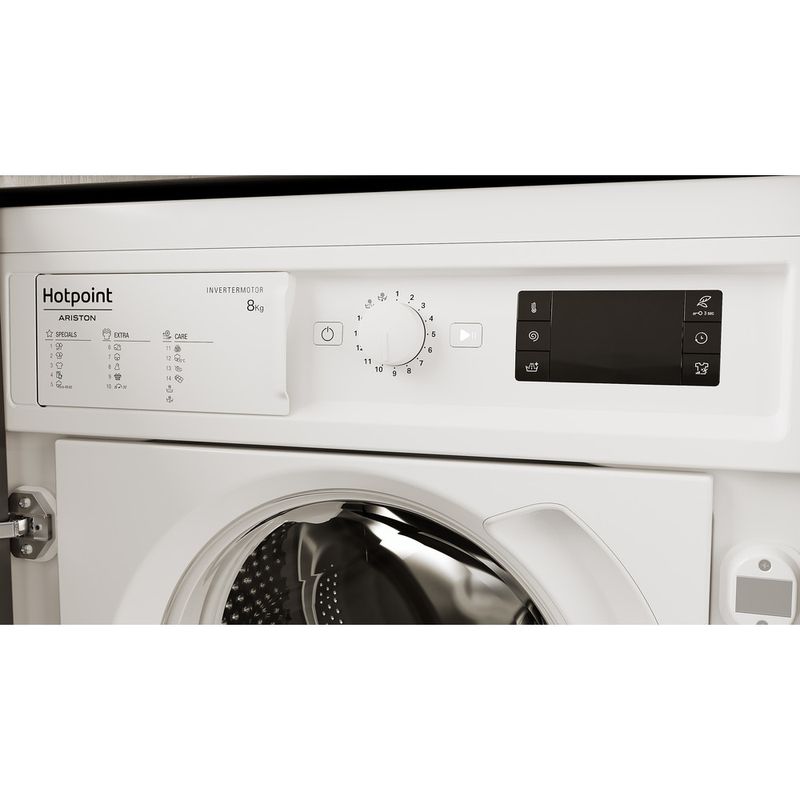 Hotpoint_Ariston Lavabiancheria Da incasso BI WMHG 8146 EU Bianco Carica frontale A Lifestyle control panel