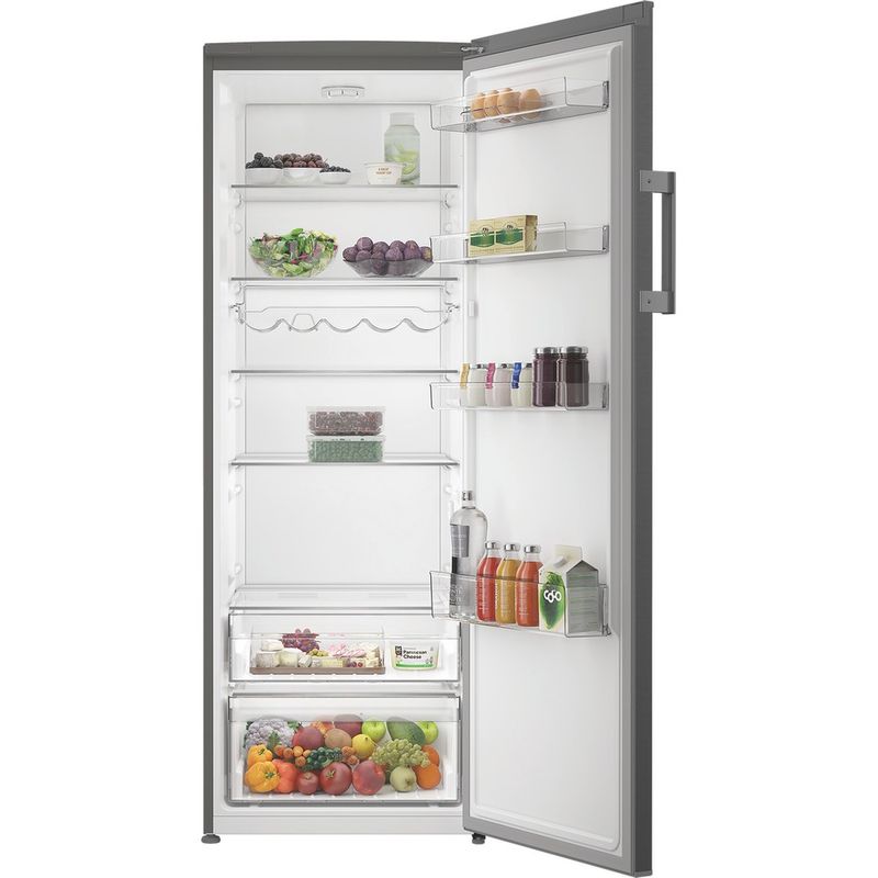 Hotpoint-Frigorifero-Libera-installazione-HPMLS-1411-XBR4E-ARC-764-Manhattan-Gray-Lifestyle-frontal-open