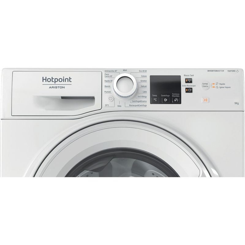 Hotpoint_Ariston-Lavabiancheria-Libera-installazione-NFR89W-IT-Bianco-Carica-frontale-A-Control-panel